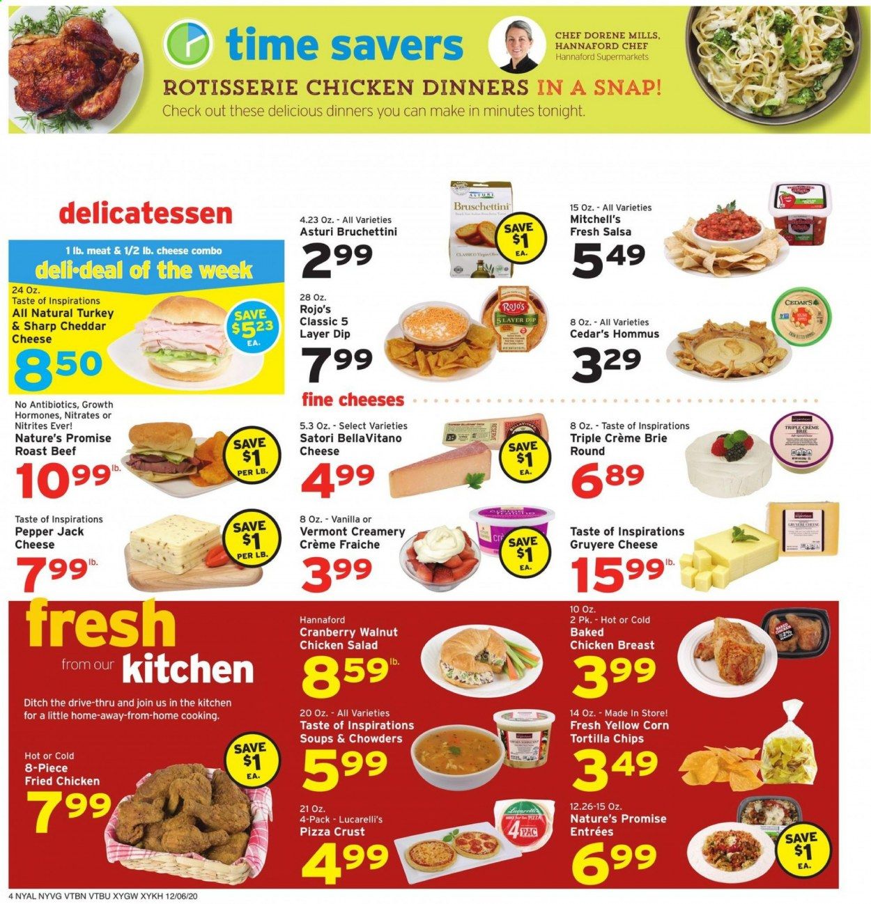 Hannaford (NY) Weekly Ad Flyer December 6 to December 12