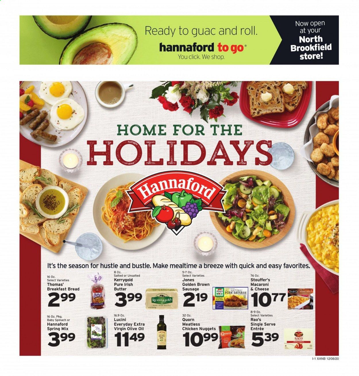 Hannaford (MA) Weekly Ad Flyer December 6 to December 12