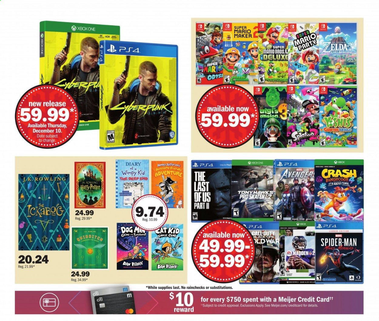 Meijer (MI) Weekly Ad Flyer December 6 to December 12