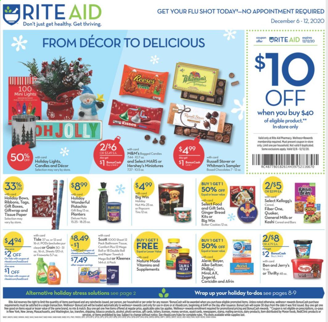 RITE AID Weekly Ad Flyer December 6 to December 12
