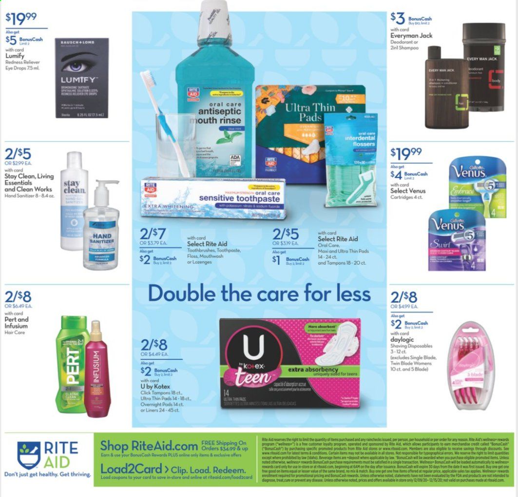 RITE AID Weekly Ad Flyer December 9 to December 12