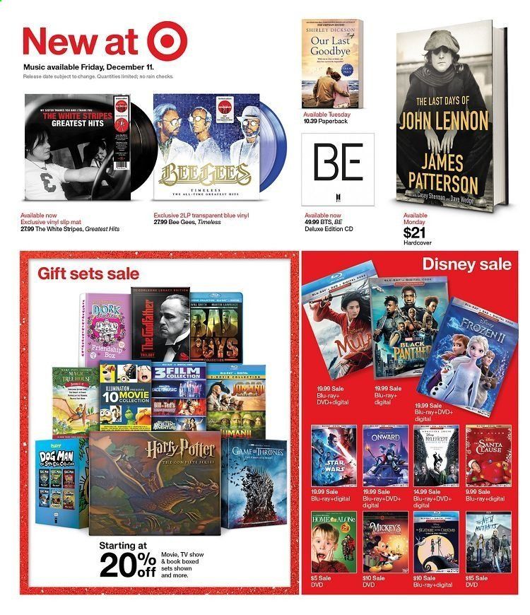 Target Weekly Ad Flyer December 6 to December 12
