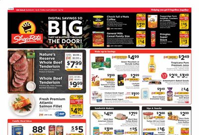 ShopRite (CT, DE, MD, NJ, NY, PA) Weekly Ad Flyer December 6 to December 12