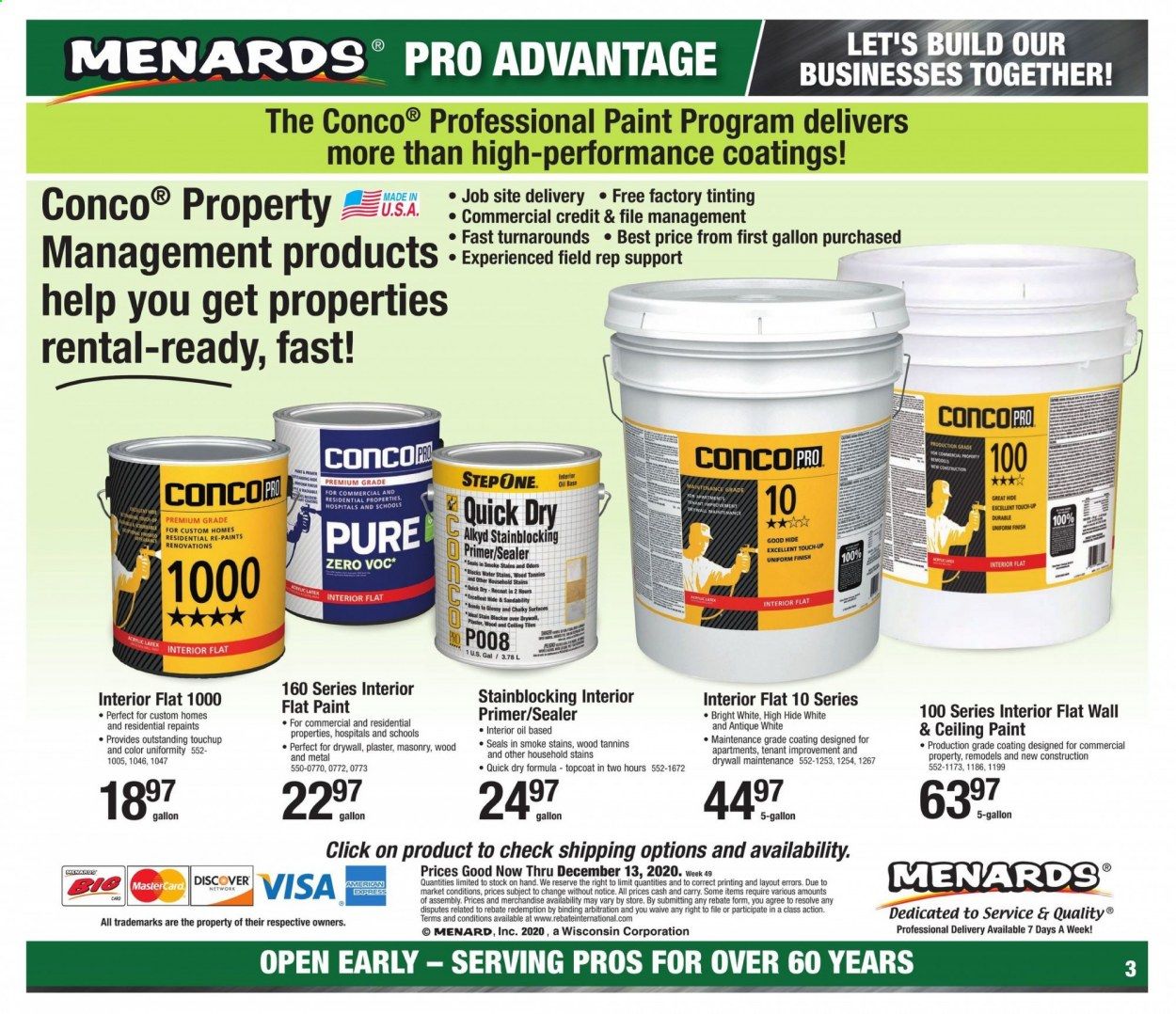 Menards Weekly Ad Flyer December 2 to December 13