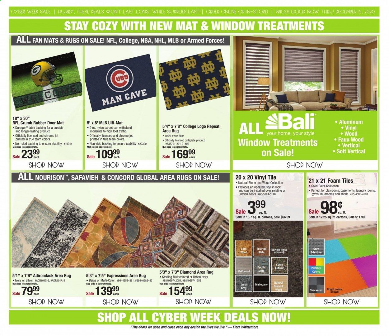 Menards Weekly Ad Flyer November 30 to December 6