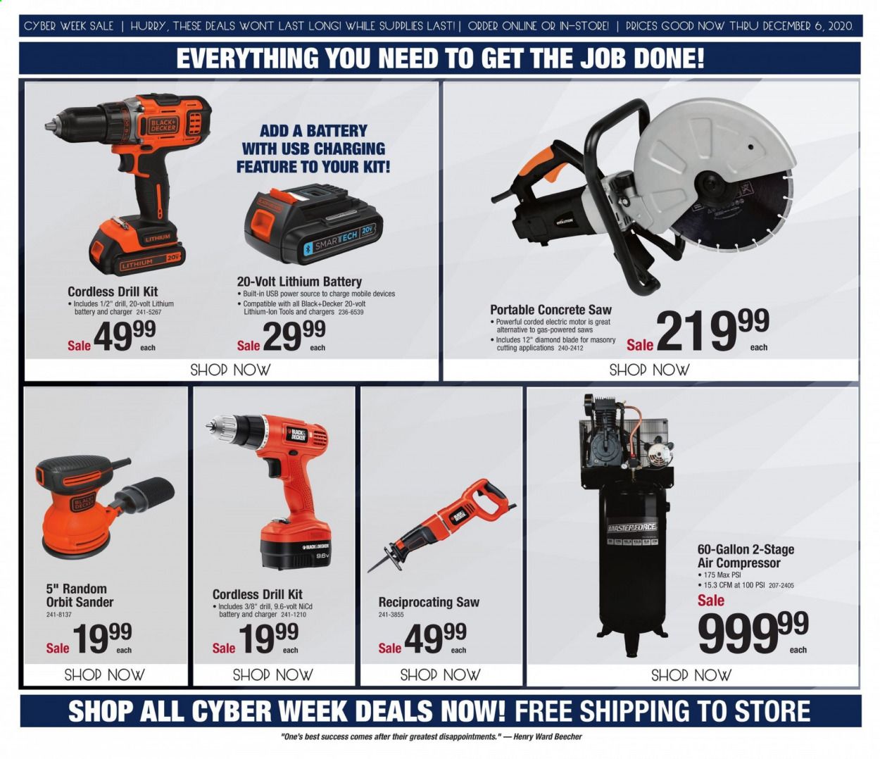 Menards Weekly Ad Flyer November 30 to December 6