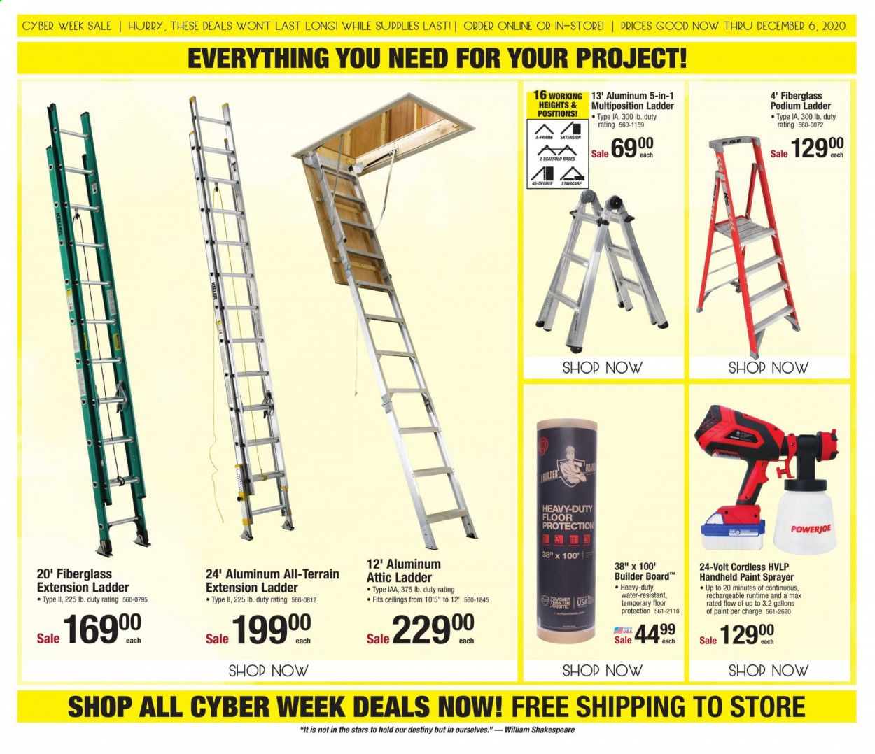 Menards Weekly Ad Flyer November 30 to December 6
