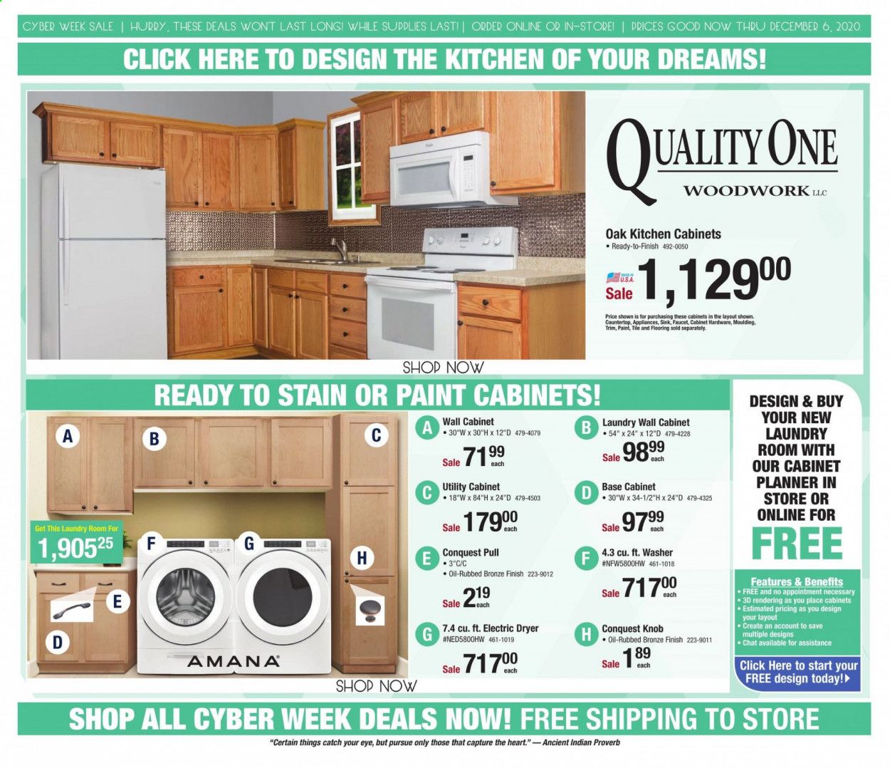 Menards Weekly Ad Flyer November 30 to December 6