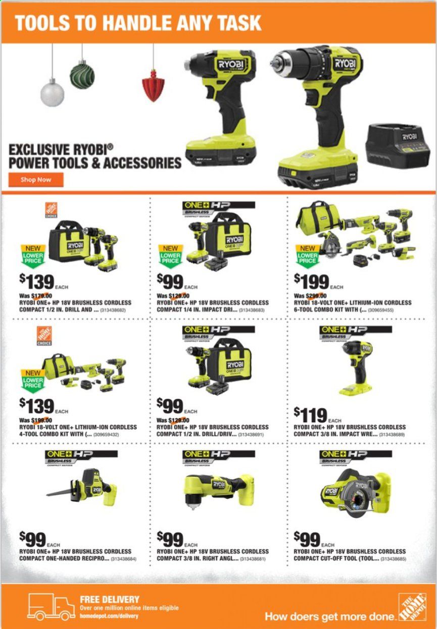 The Home Depot Weekly Ad Flyer December 3 to December 10