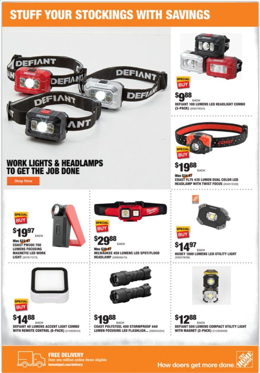 The Home Depot Weekly Ad Flyer December 3 to December 10