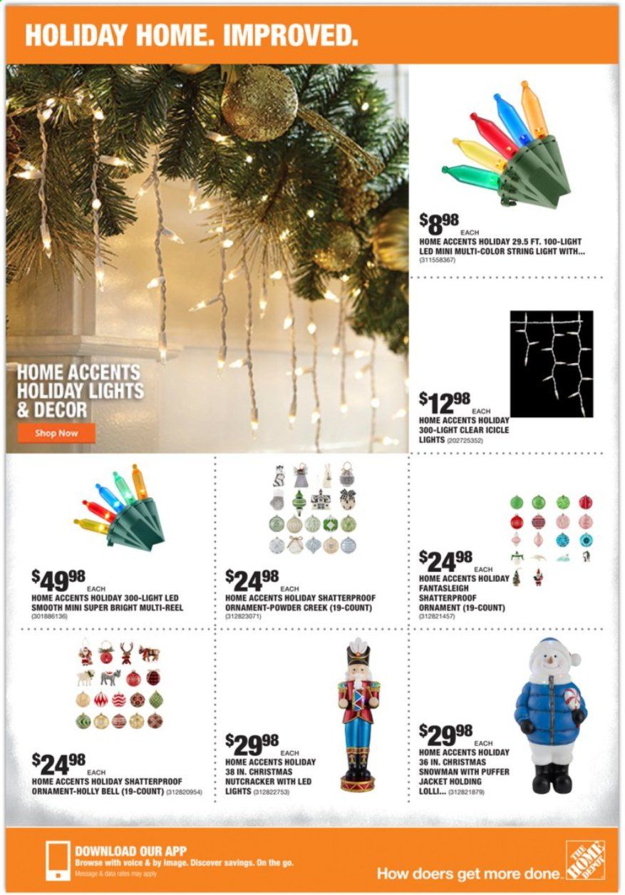 The Home Depot Weekly Ad Flyer December 3 to December 10