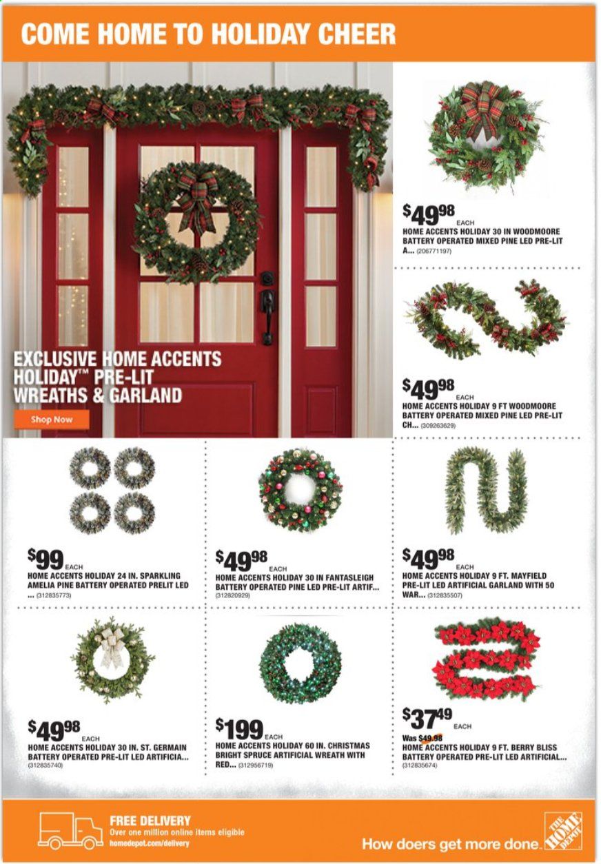 The Home Depot Weekly Ad Flyer December 3 to December 10