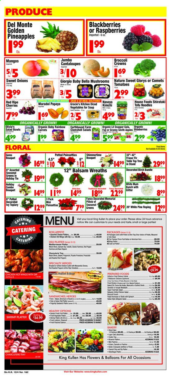 King Kullen Weekly Ad Flyer December 4 to December 10