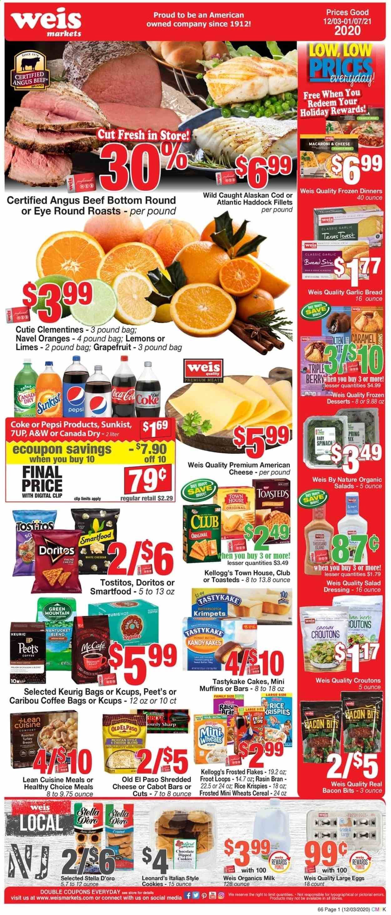Weis Weekly Ad Flyer December 3 to January 7