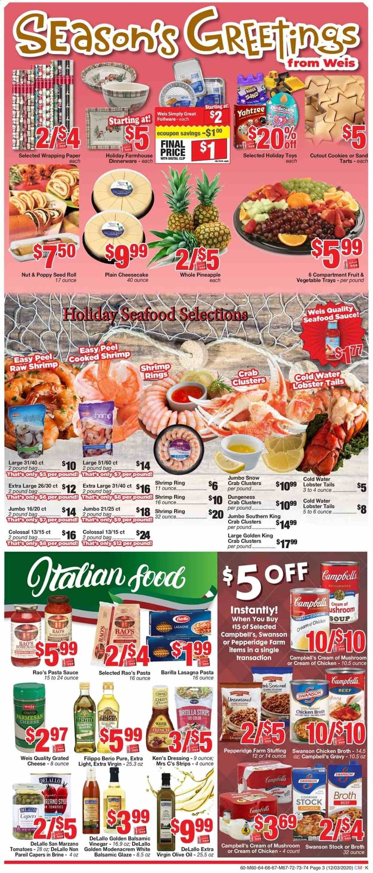 Weis Weekly Ad Flyer December 3 to January 7