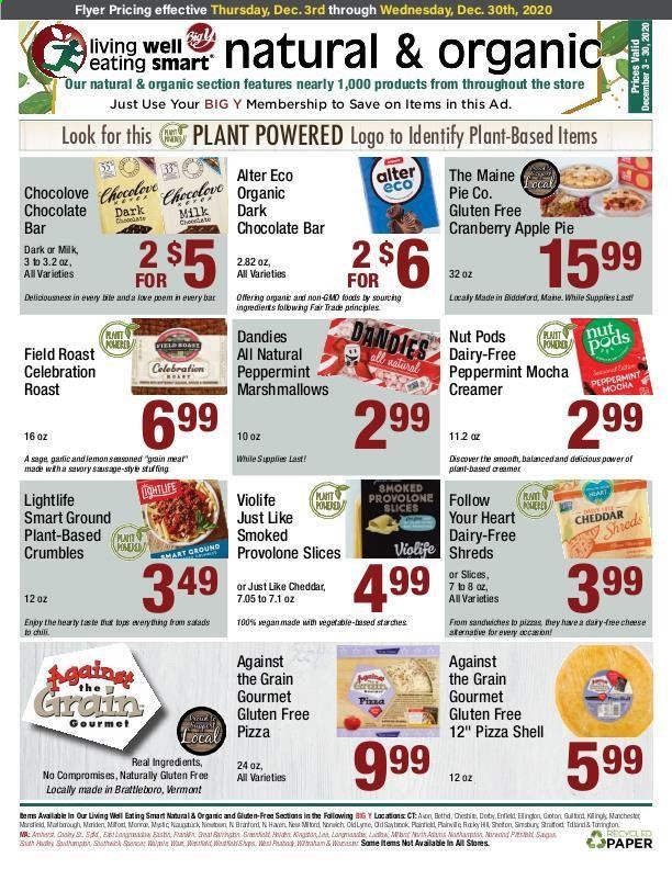 Big Y (CT, MA) Weekly Ad Flyer December 3 to December 30