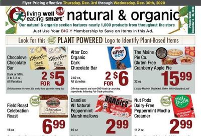 Big Y (CT, MA) Weekly Ad Flyer December 3 to December 30