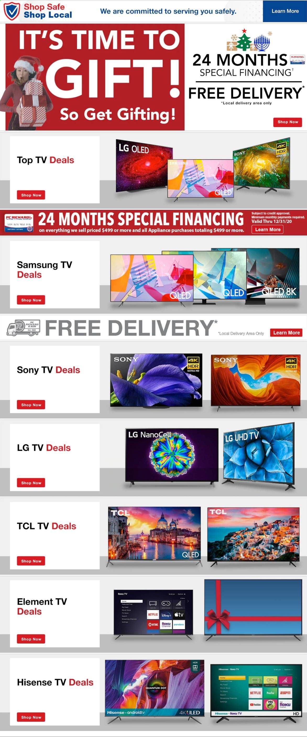 P.C. Richard & Son Weekly Ad Flyer December 4 to December 10