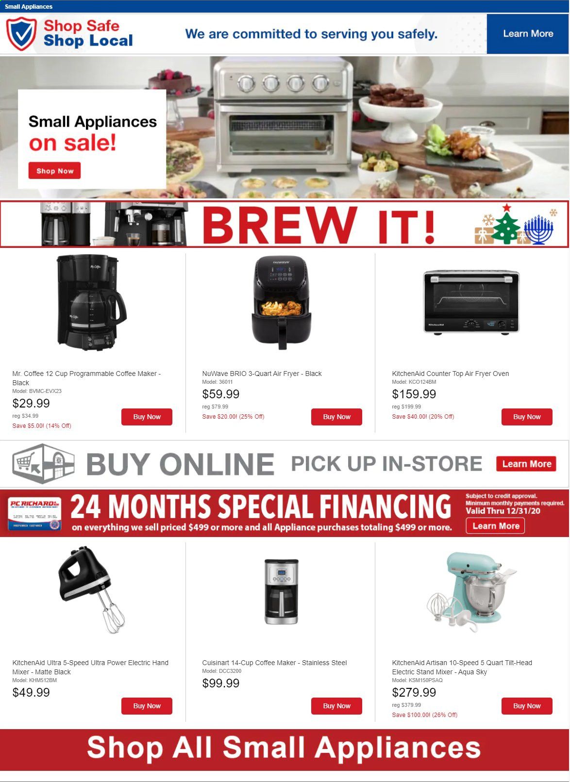 P.C. Richard & Son Weekly Ad Flyer December 4 to December 10