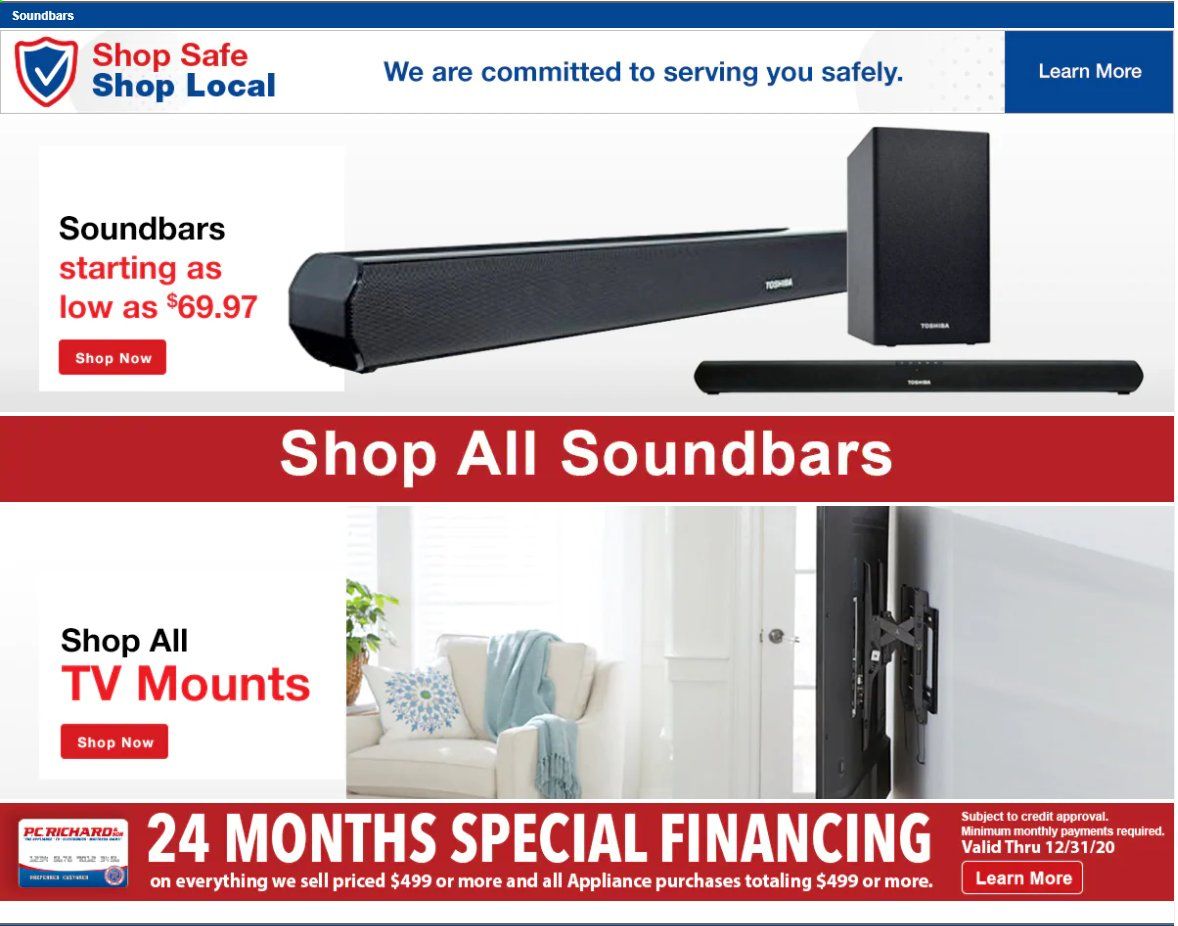 P.C. Richard & Son Weekly Ad Flyer December 4 to December 10