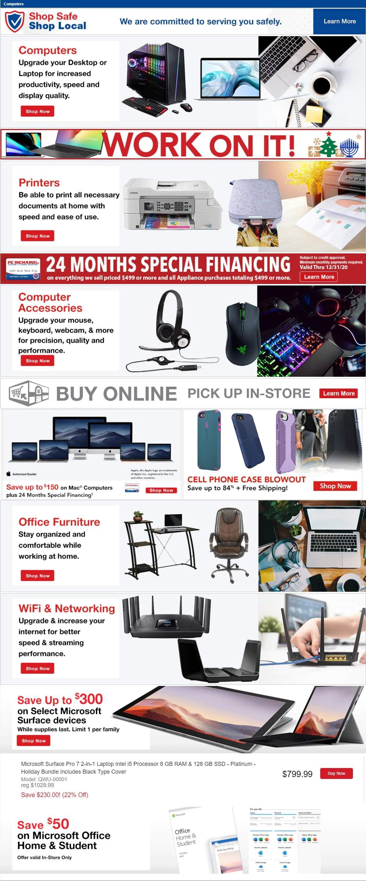 P.C. Richard & Son Weekly Ad Flyer December 4 to December 10