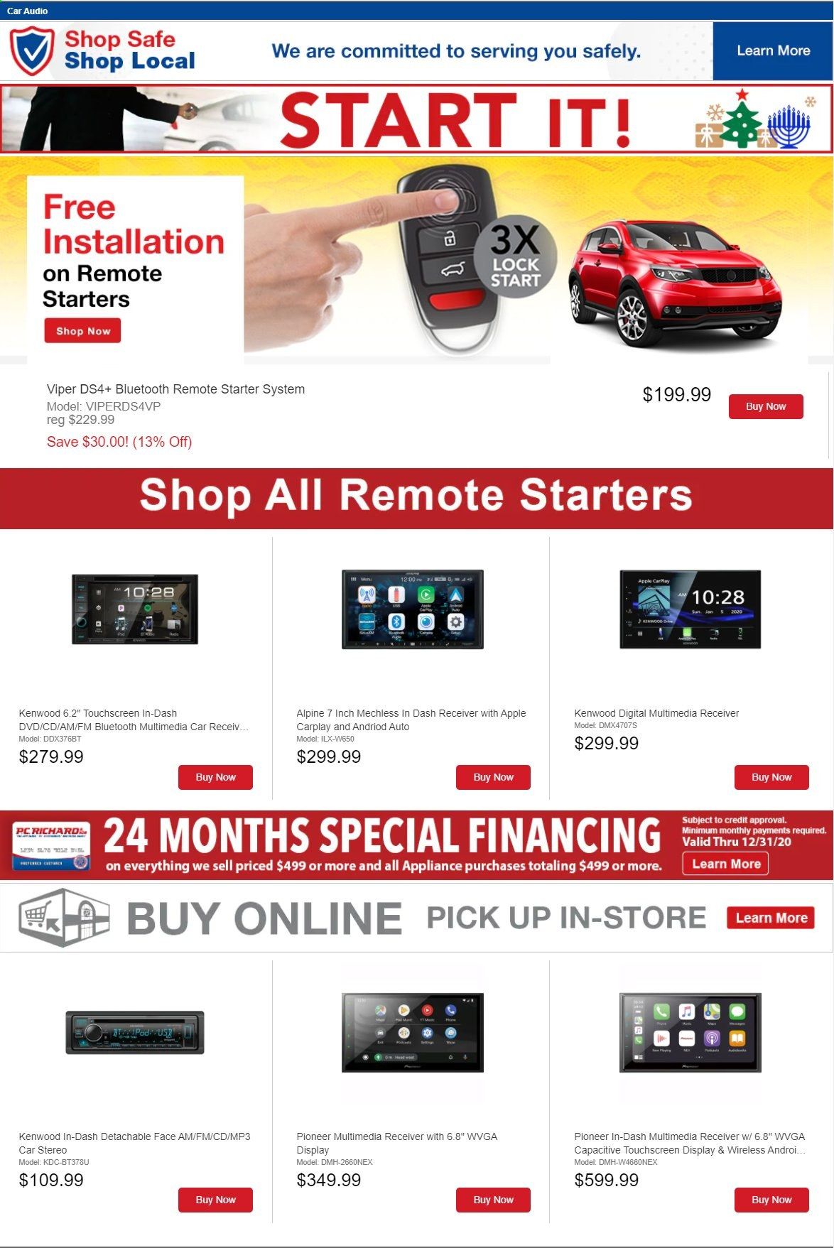 P.C. Richard & Son Weekly Ad Flyer December 4 to December 10
