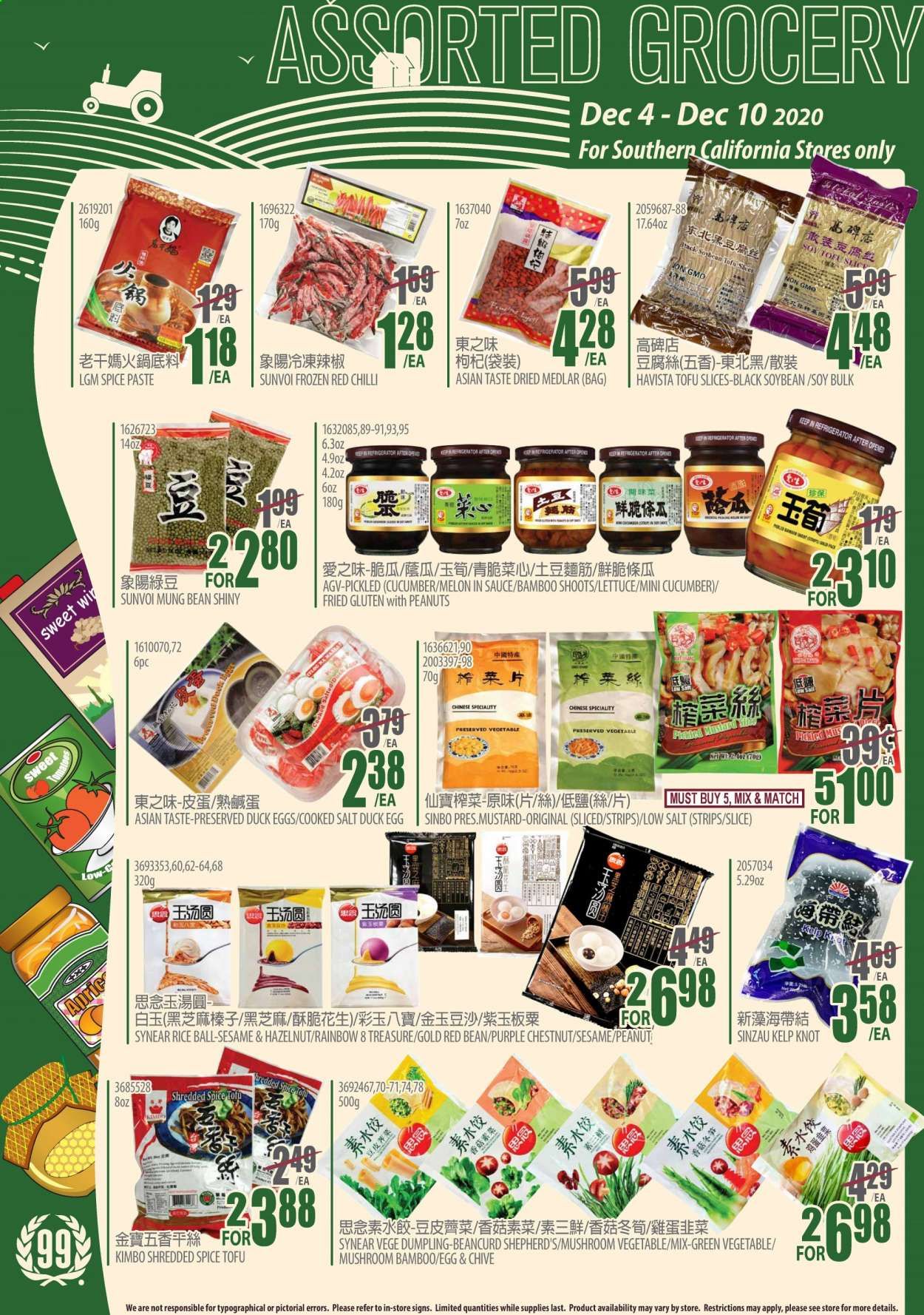 99 Ranch Market (CA) Weekly Ad Flyer December 4 to December 10
