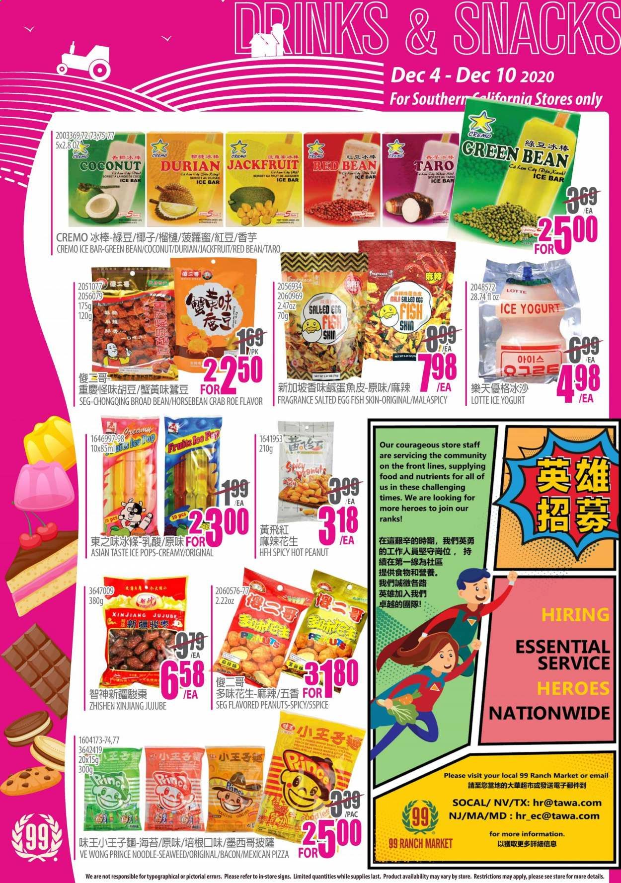 99 Ranch Market (CA) Weekly Ad Flyer December 4 to December 10