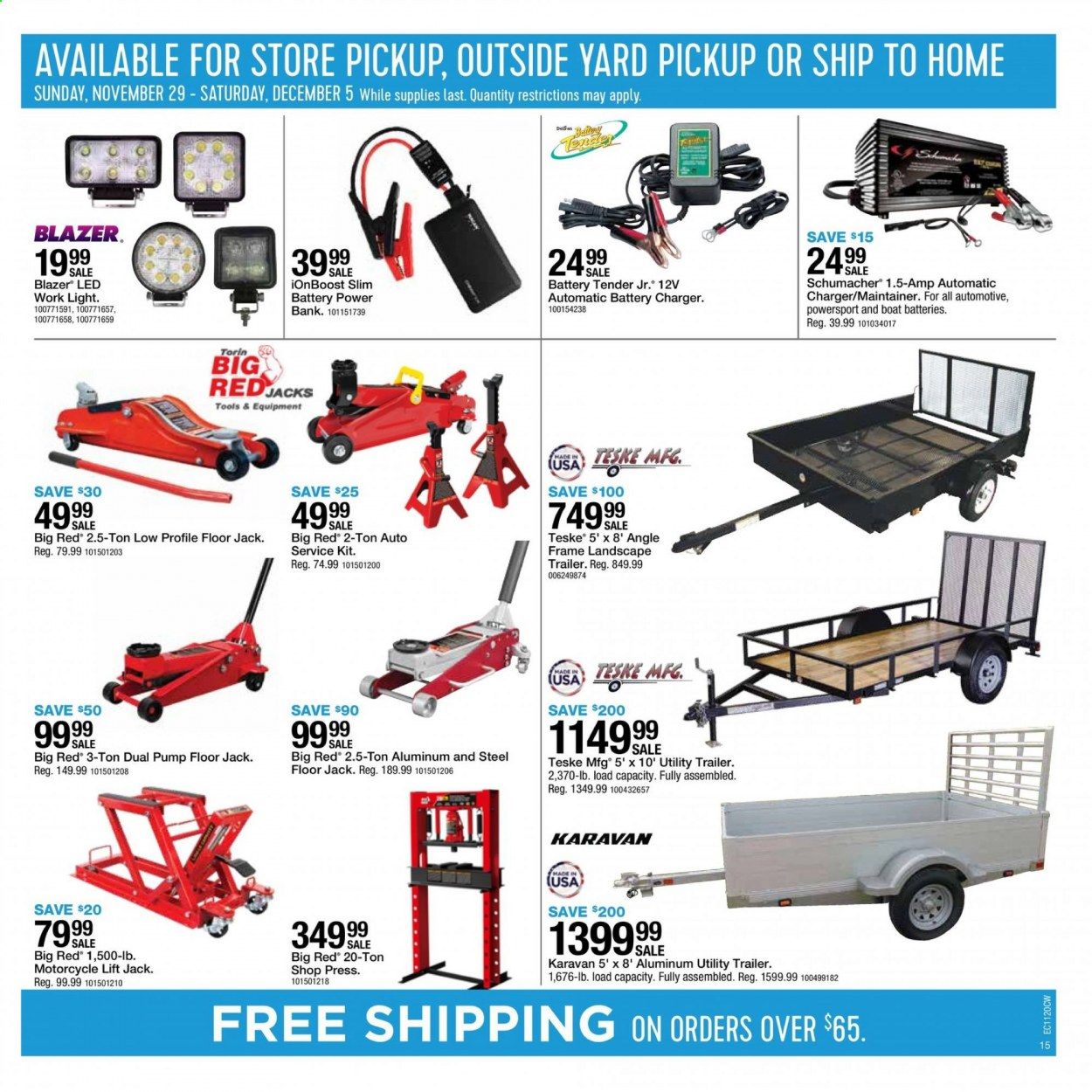 Fleet Farm Weekly Ad Flyer December 1 to December 5