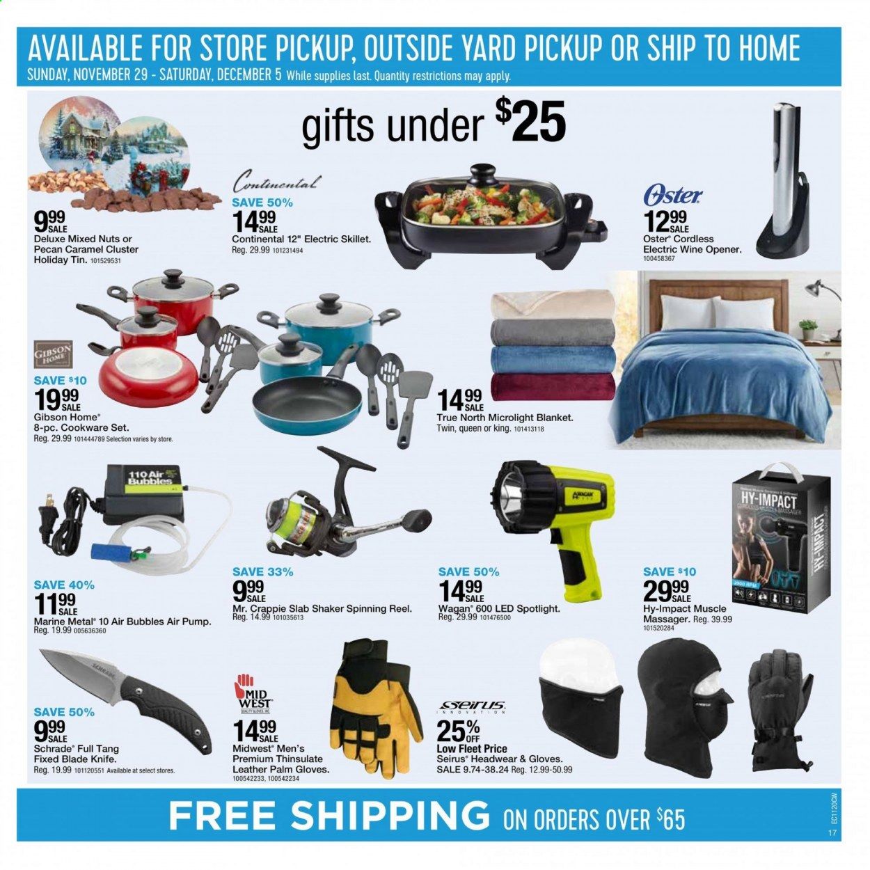 Fleet Farm Weekly Ad Flyer December 1 to December 5