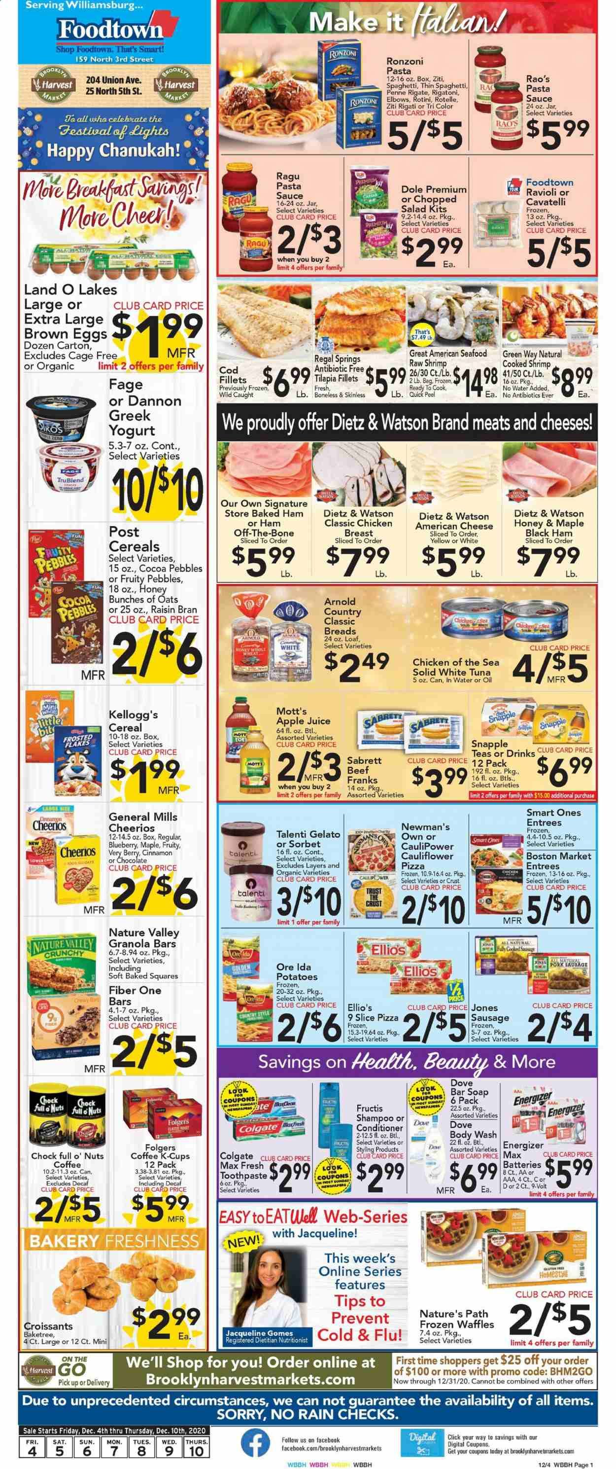 Foodtown (NJ, NY, PA) Weekly Ad Flyer December 4 to December 10