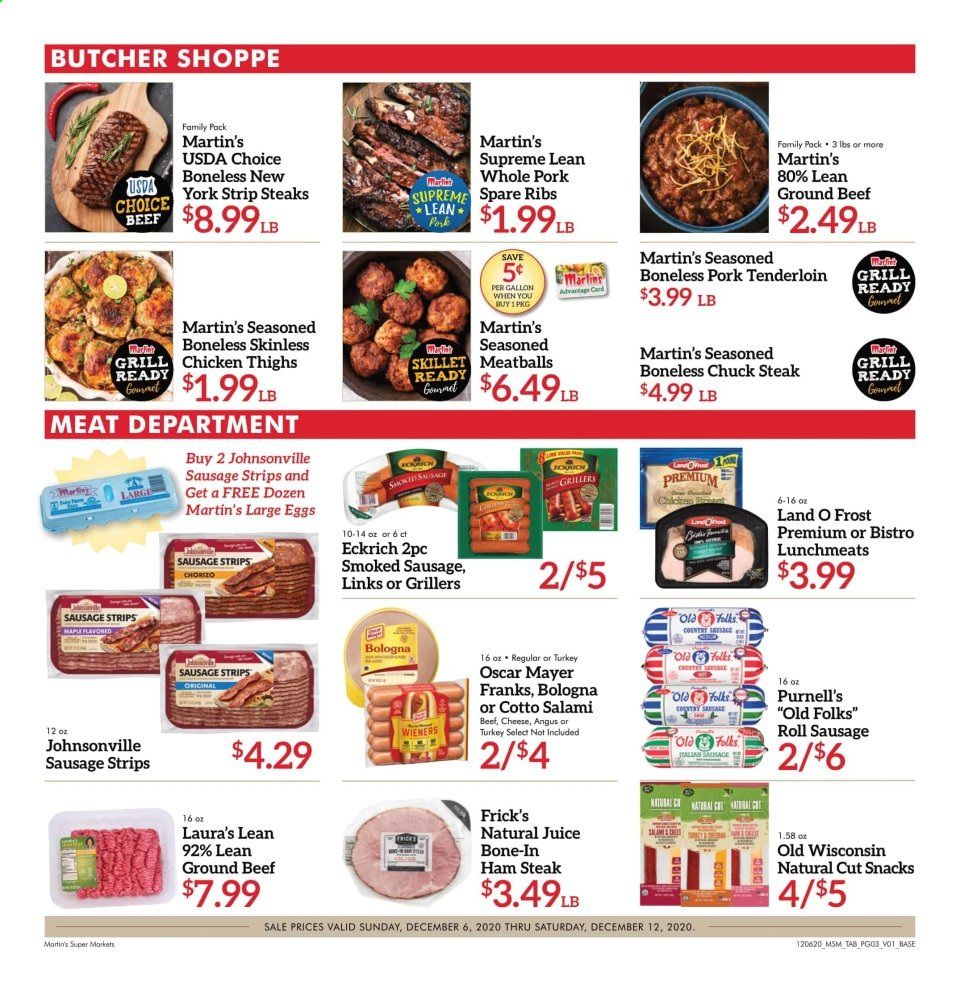 Martin’s Weekly Ad Flyer December 6 to December 12