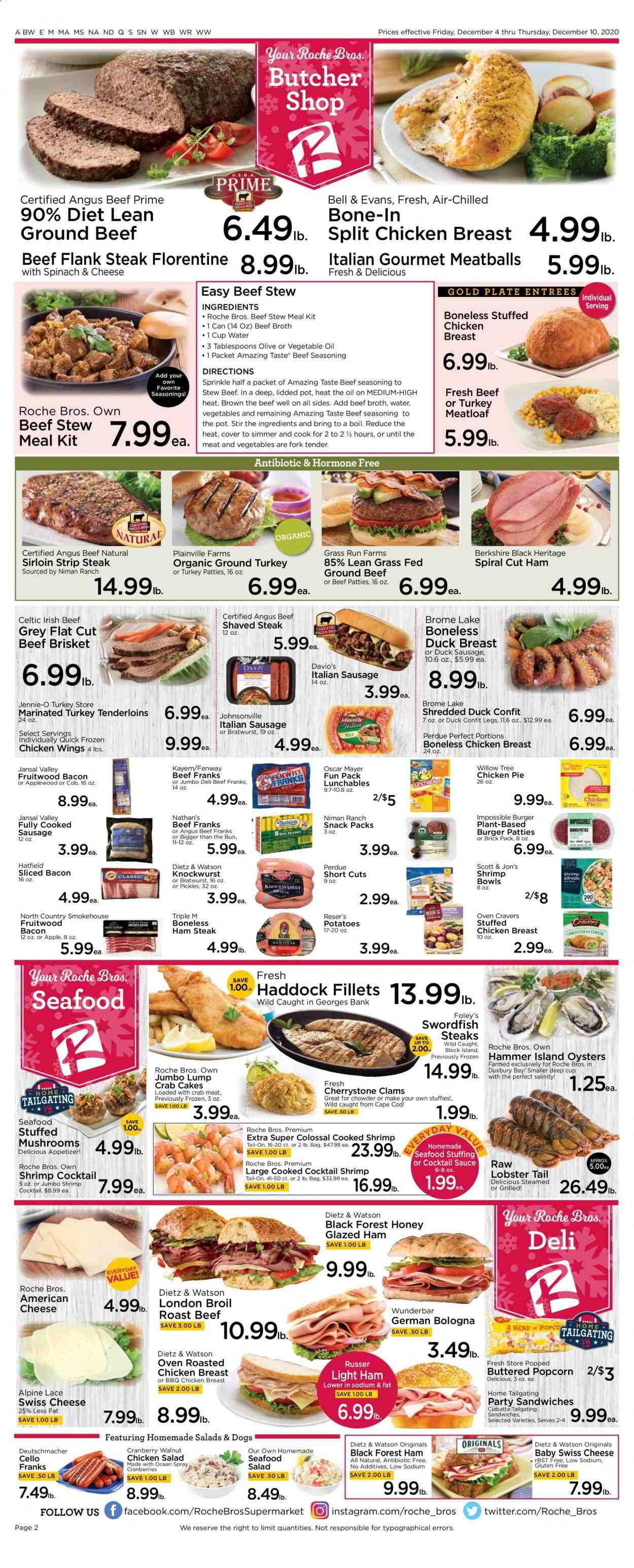 Roche Bros. (MA) Weekly Ad Flyer December 4 to December 10