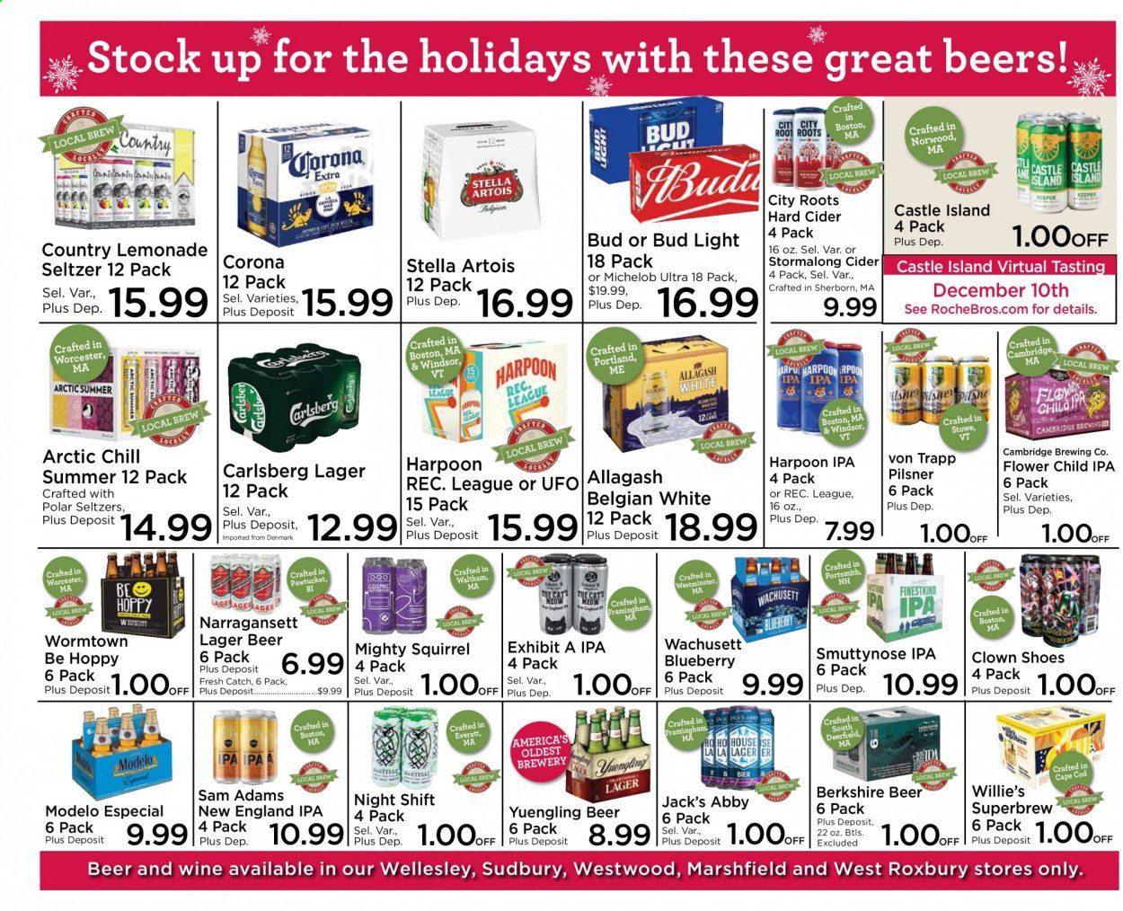 Roche Bros. (MA) Weekly Ad Flyer December 4 to December 10