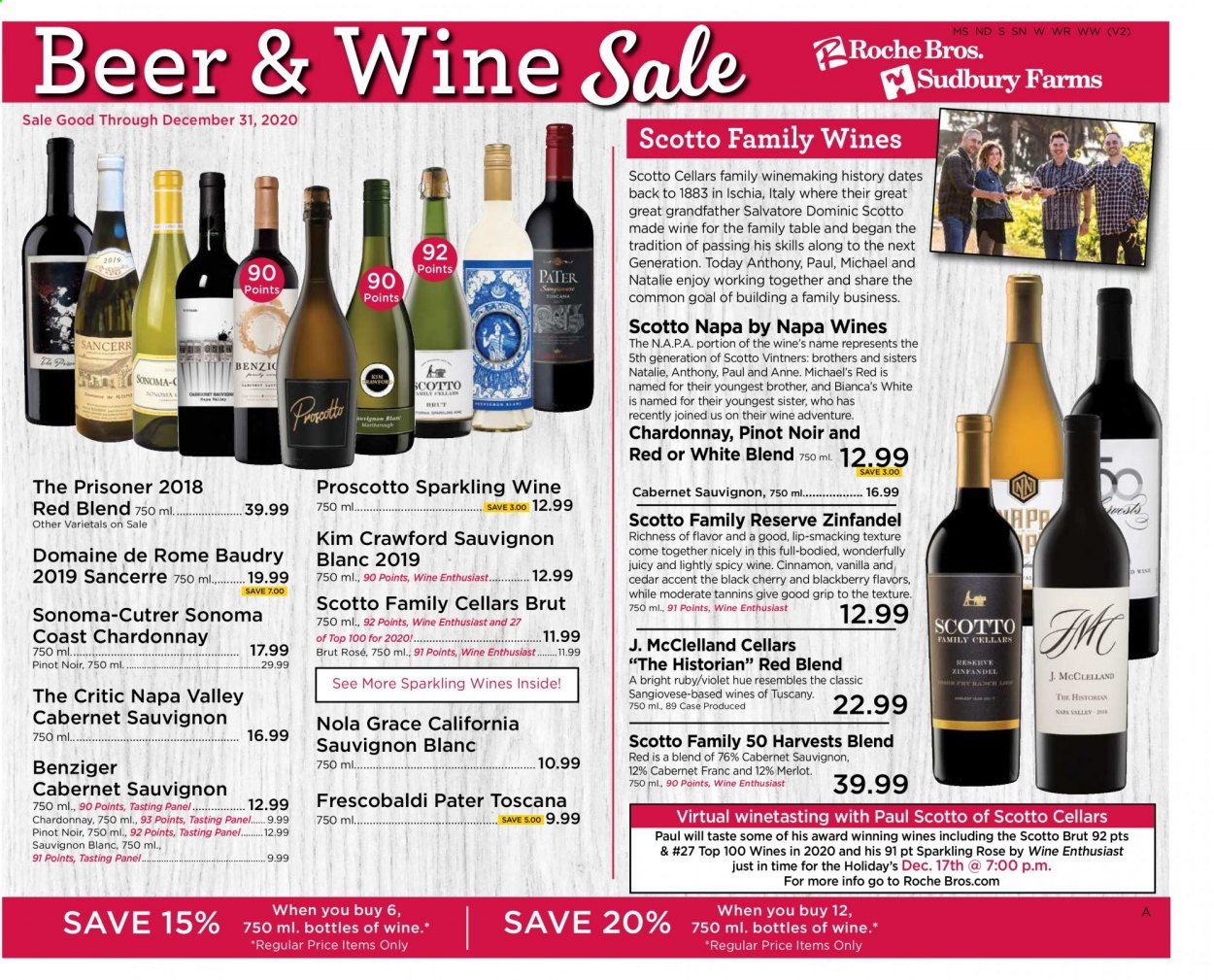 Roche Bros. (MA) Weekly Ad Flyer December 4 to December 10