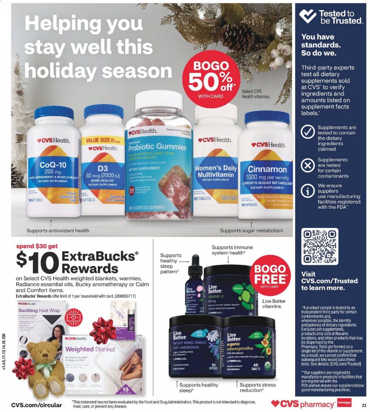 CVS Pharmacy Weekly Ad Flyer December 6 to December 12