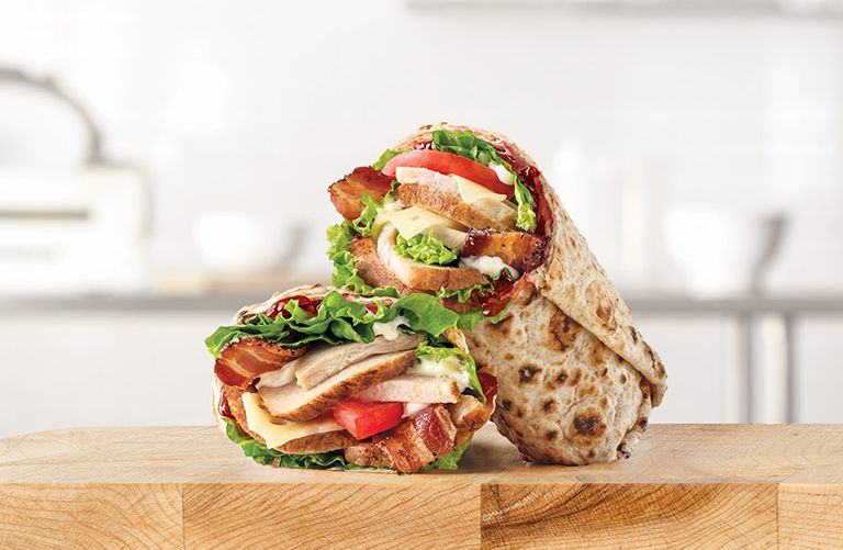 Limited Time Only Market Fresh Cranberry Deep Fried Turkey Wrap Available at Arby's Limited Time Only Market Fresh Cranberry Deep Fried Turkey Wrap Available at Arby's