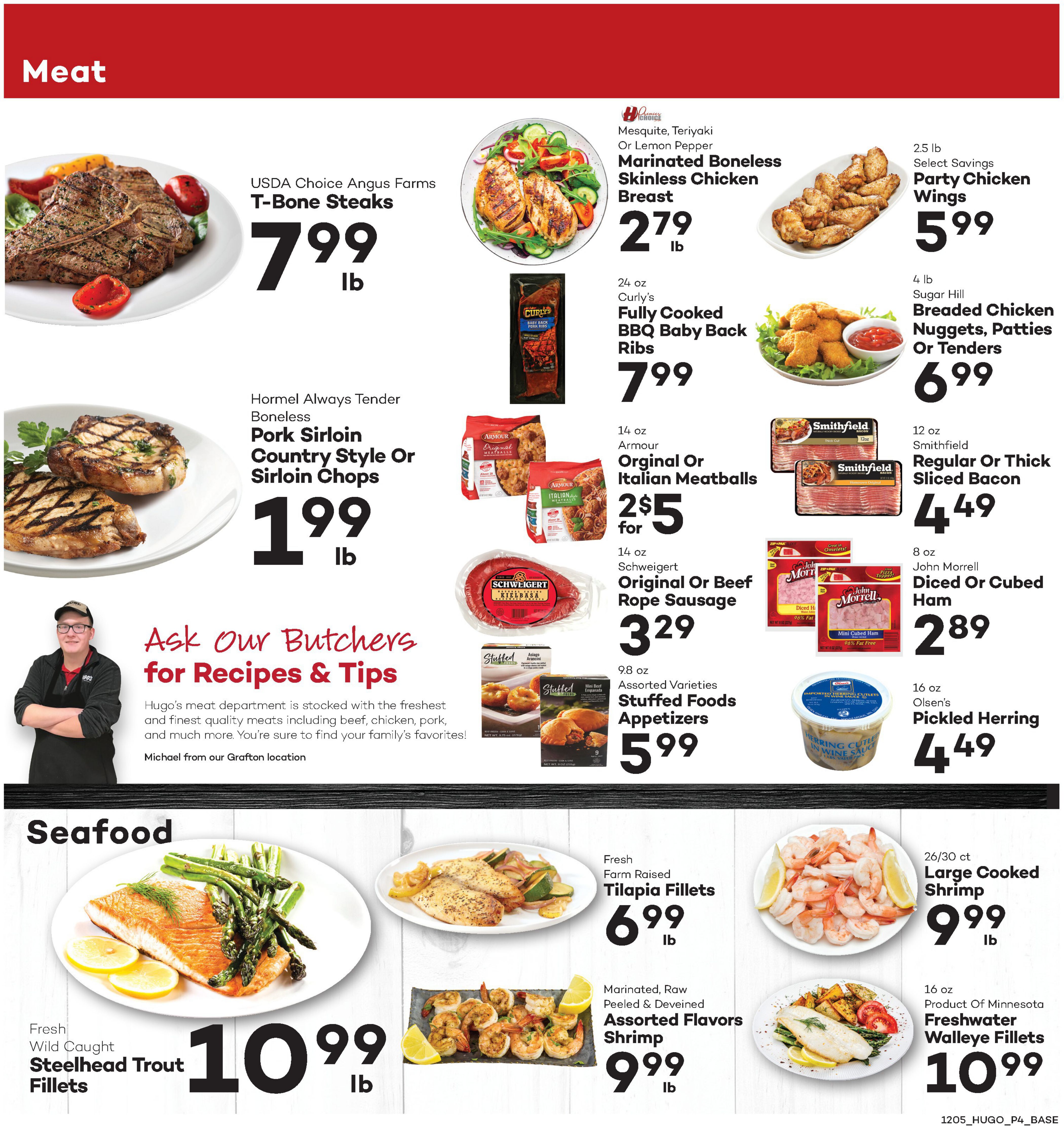 Hugo's Family Marketplace Holiday Weekly Ad Flyer December 5 to December 11, 2020