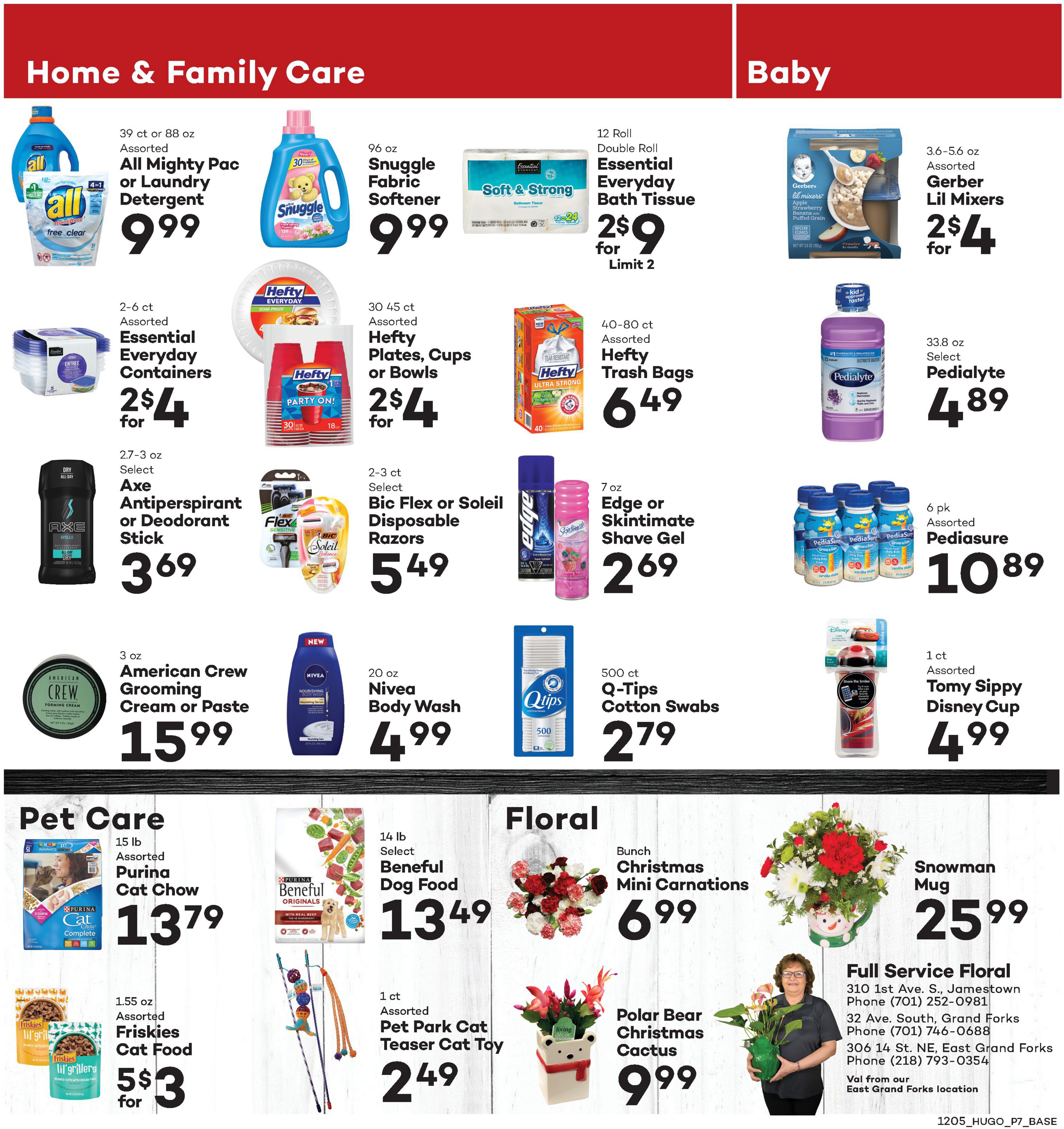 Hugo's Family Marketplace Holiday Weekly Ad Flyer December 5 to December 11, 2020