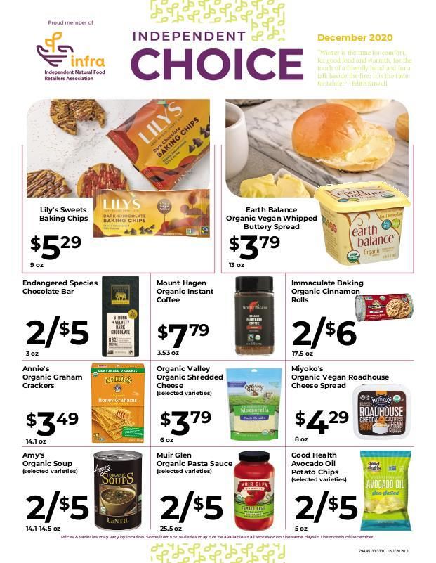 Fresh Plus Monthly Ad Flyer December, 2020