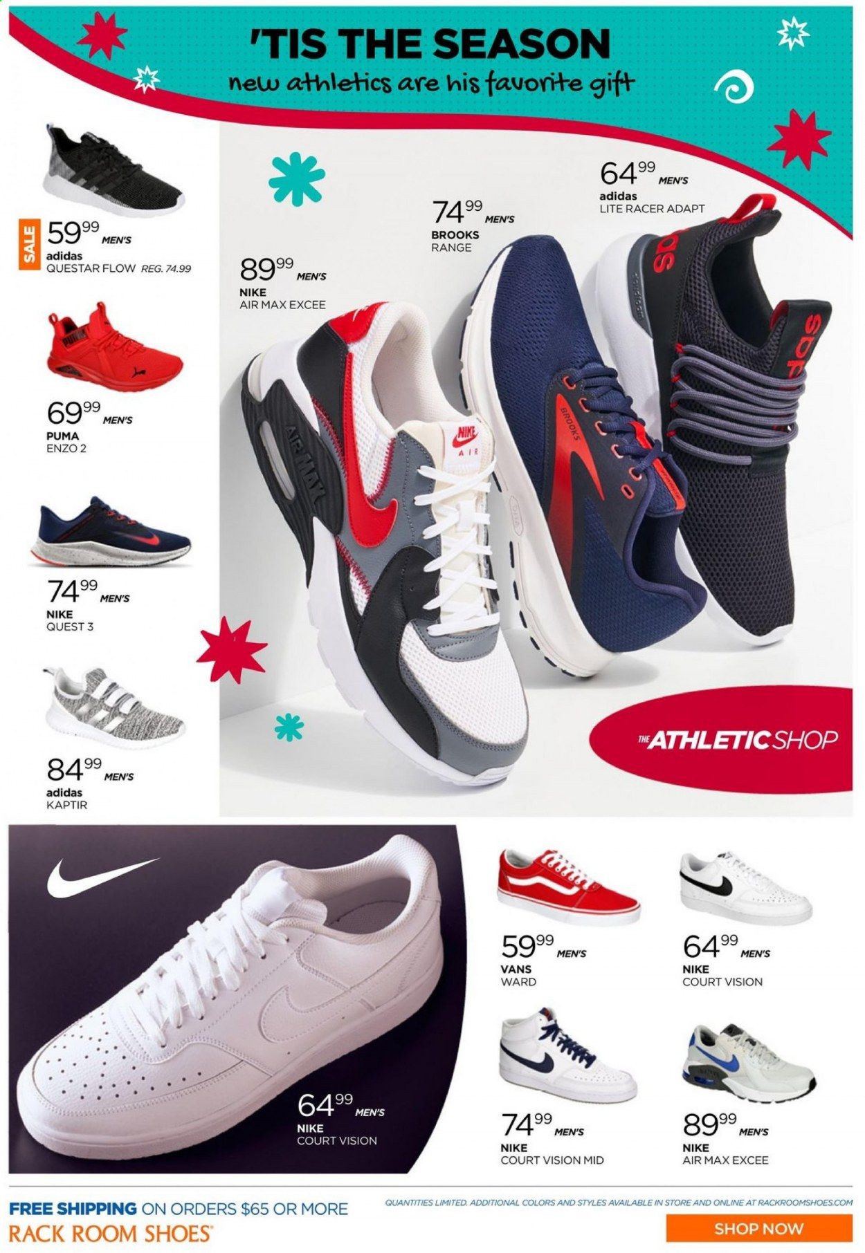 Rack Room Shoes Weekly Ad Flyer December 4 to December 26