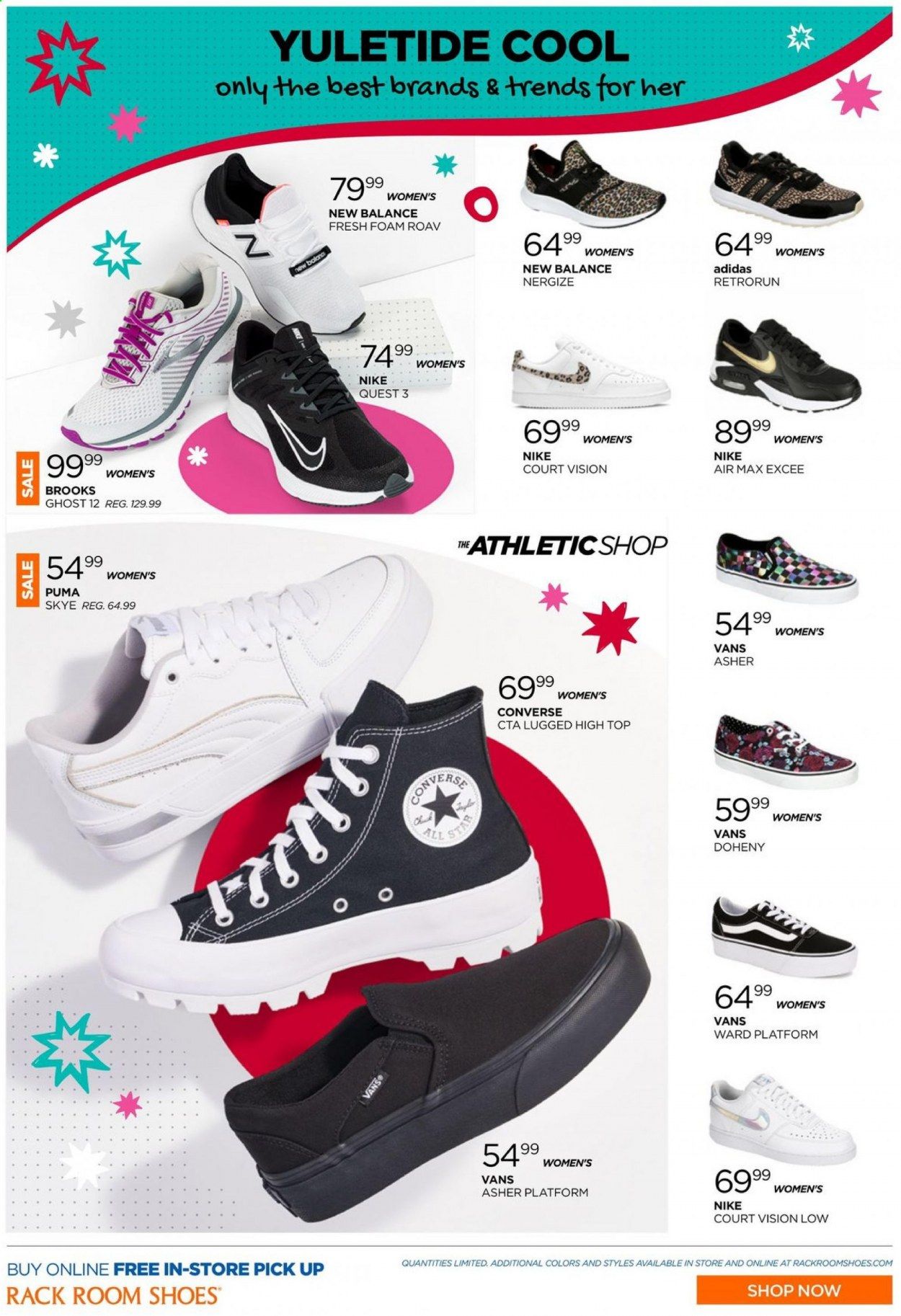 Rack Room Shoes Weekly Ad Flyer December 4 to December 26
