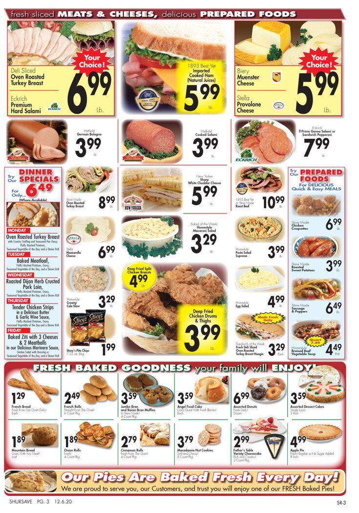 Gerrity's Supermarket Holiday Weekly Ad Flyer December 6 to December 12, 2020