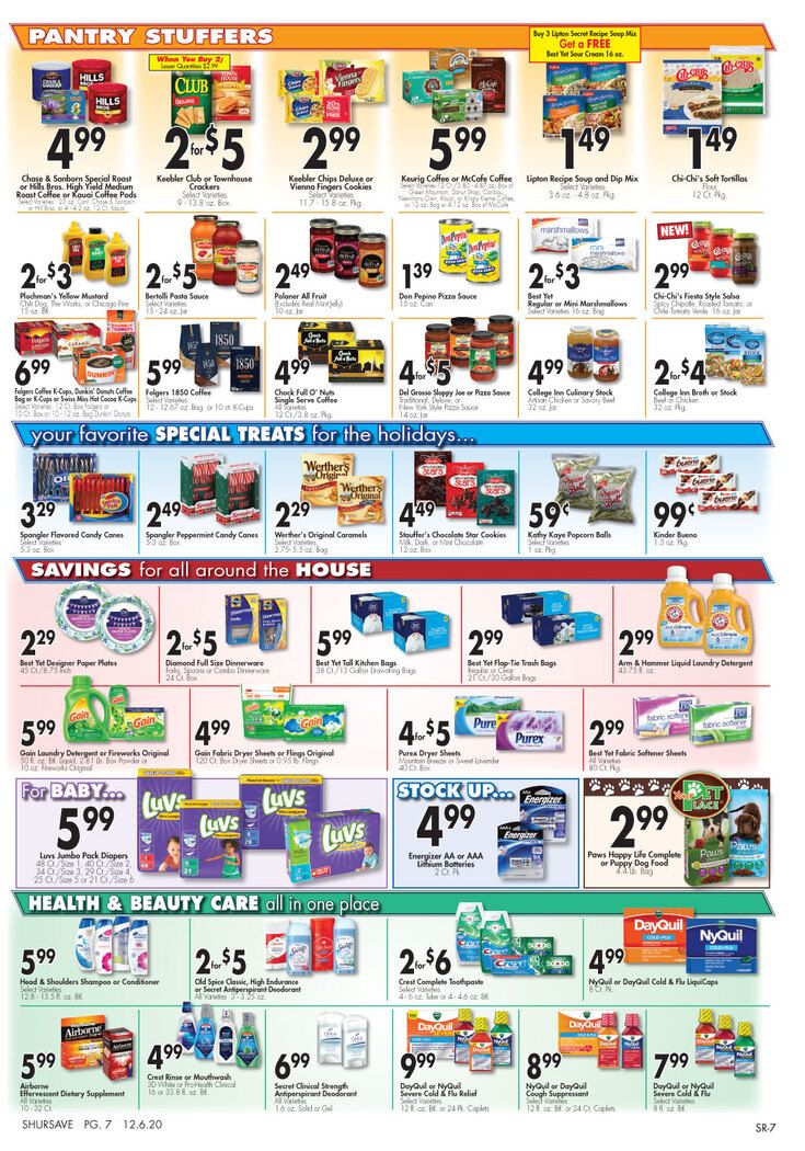 Gerrity's Supermarket Holiday Weekly Ad Flyer December 6 to December 12, 2020
