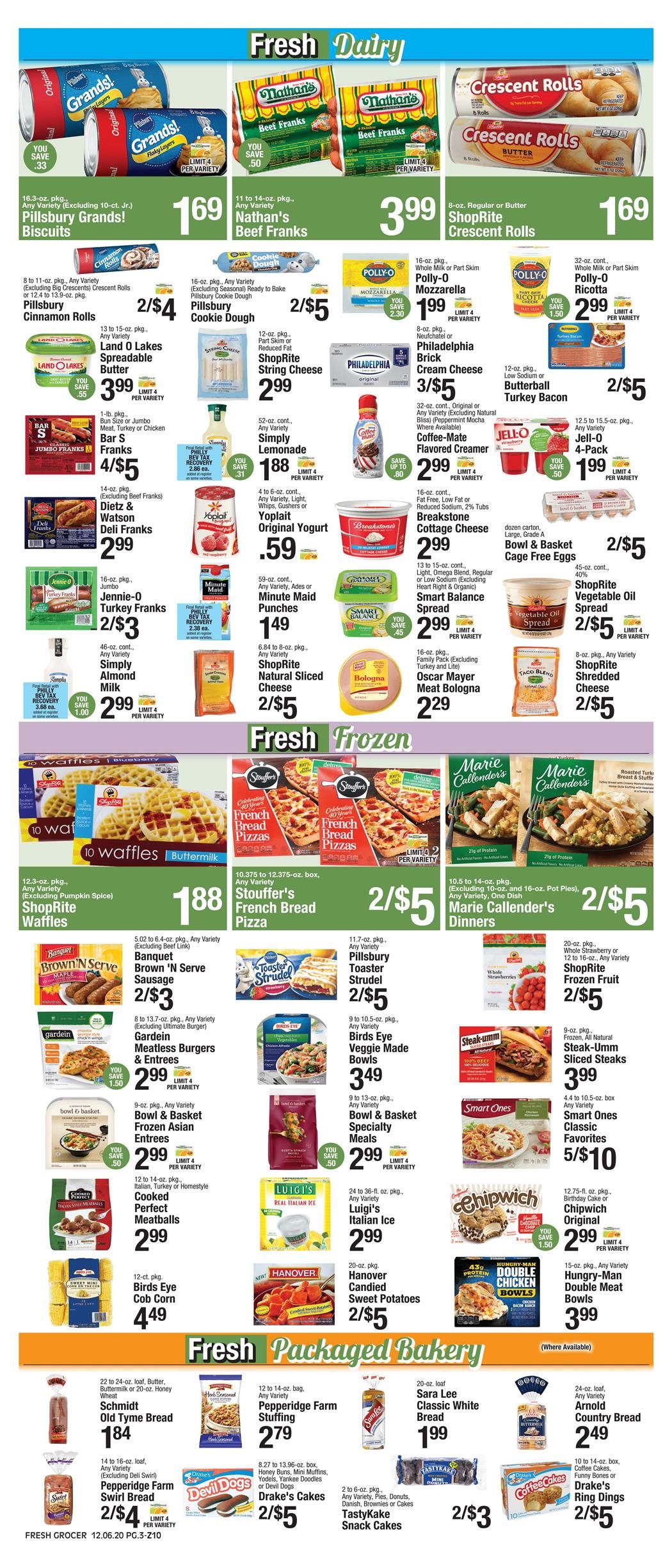 The Fresh Grocer Weekly Ad Flyer December 6 to December 12, 2020