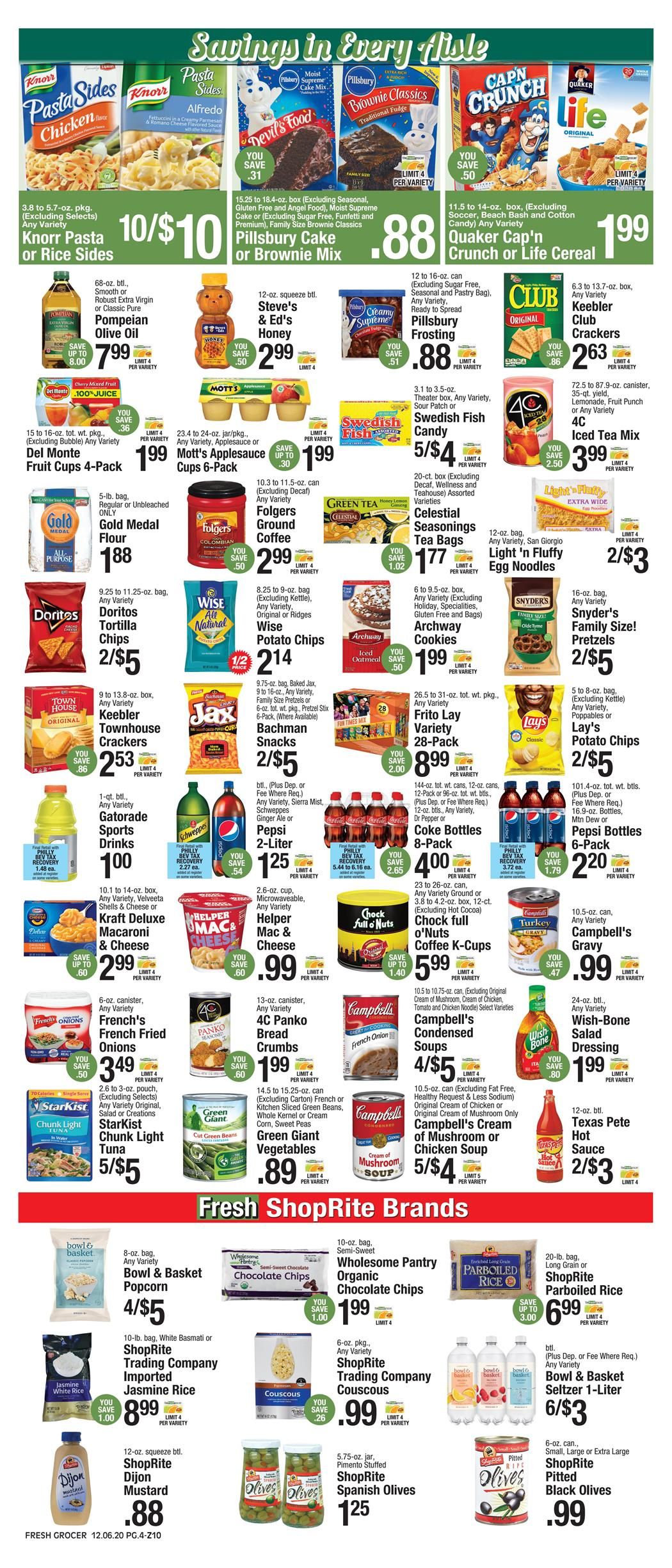 The Fresh Grocer Weekly Ad Flyer December 6 to December 12, 2020