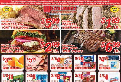 Wesselman's Weekly Ad Flyer December 6 to December 12, 2020