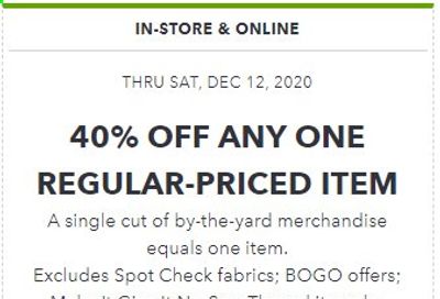 JOANN Weekly Ad Flyer December 6 to December 12