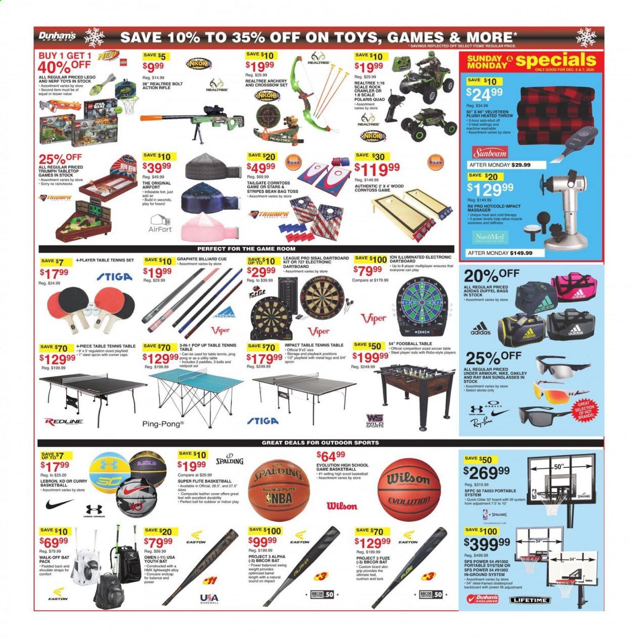 Dunham's Sports Weekly Ad Flyer December 5 to December 10