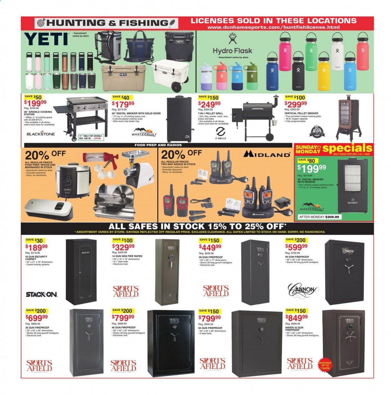 Dunham's Sports (PA) Weekly Ad Flyer December 5 to December 10